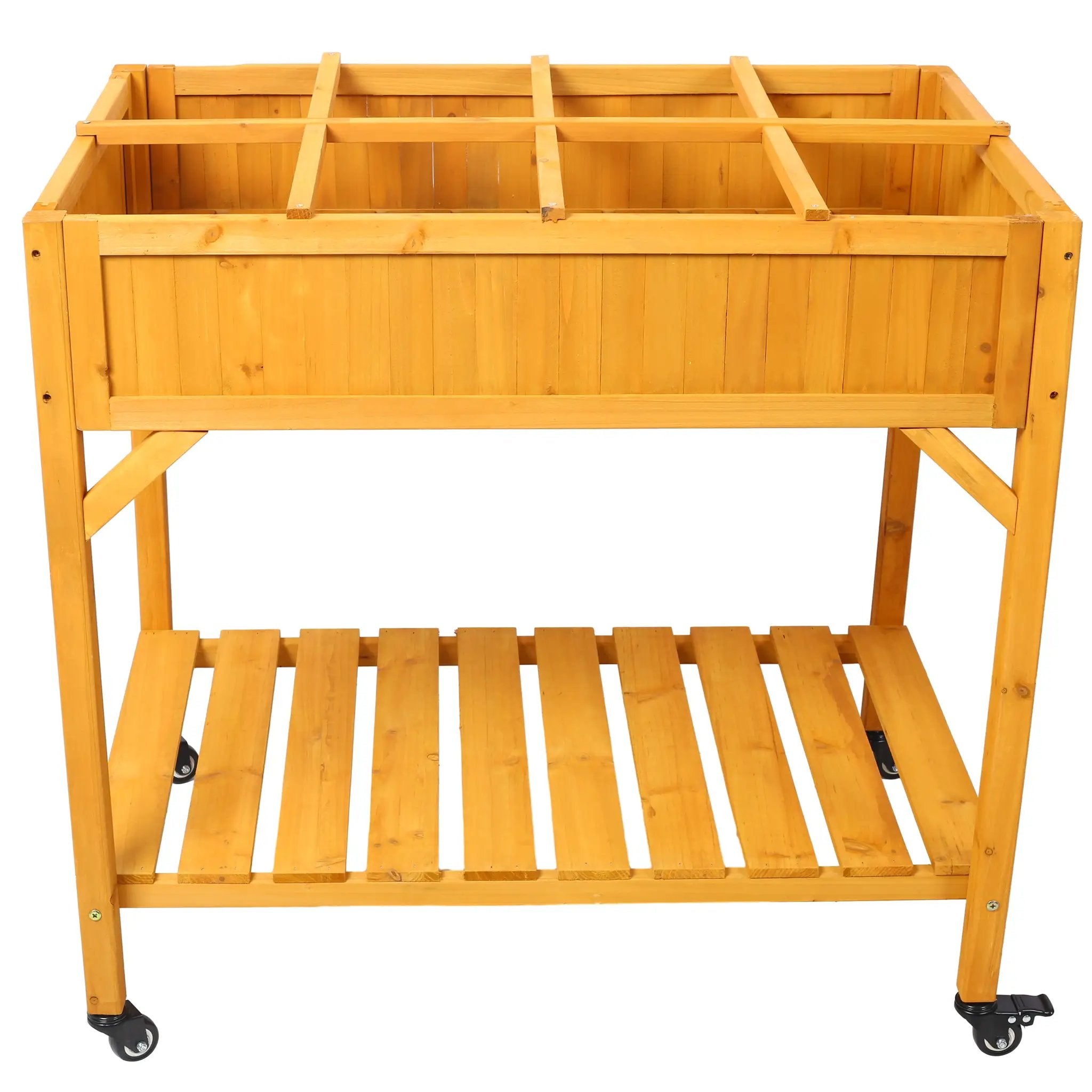 Elevated 8 Pocket Herb Garden Bed by HouseOfZazla