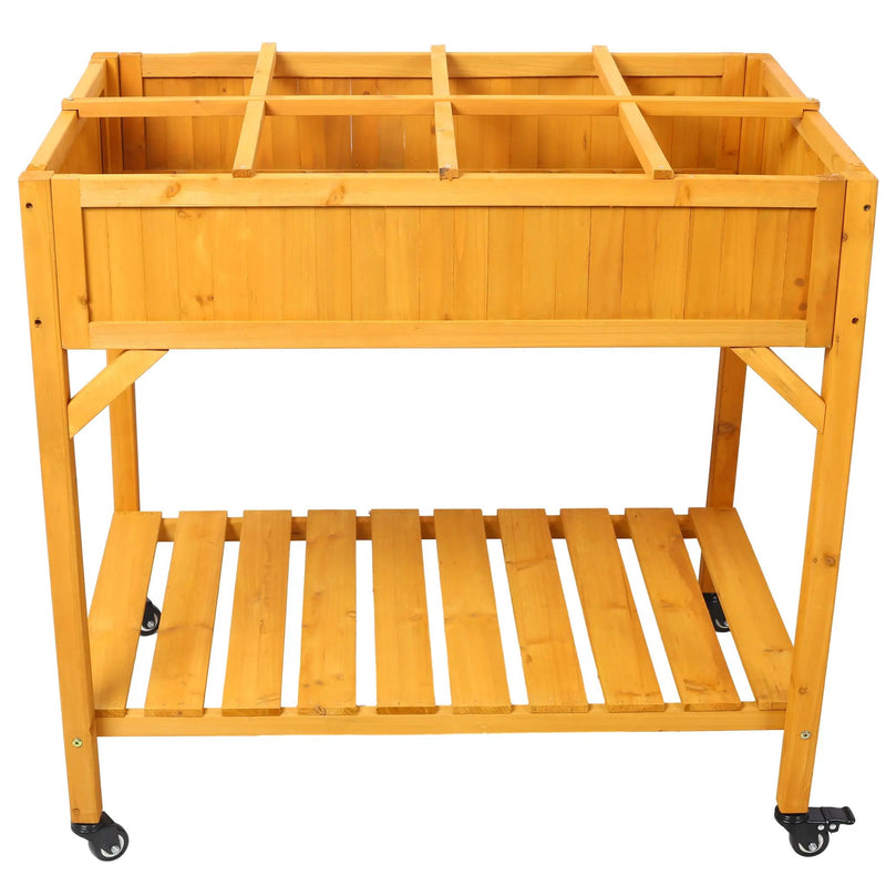 Elevated 8 Pocket Herb Garden Bed by HouseOfZazla