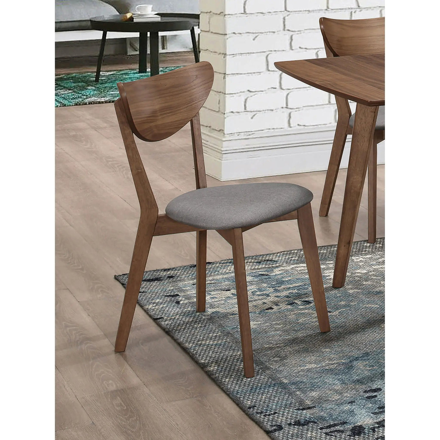 Mid-Century Modern Upholstered Dining Chair (Set of 2) by HouseOfZazla