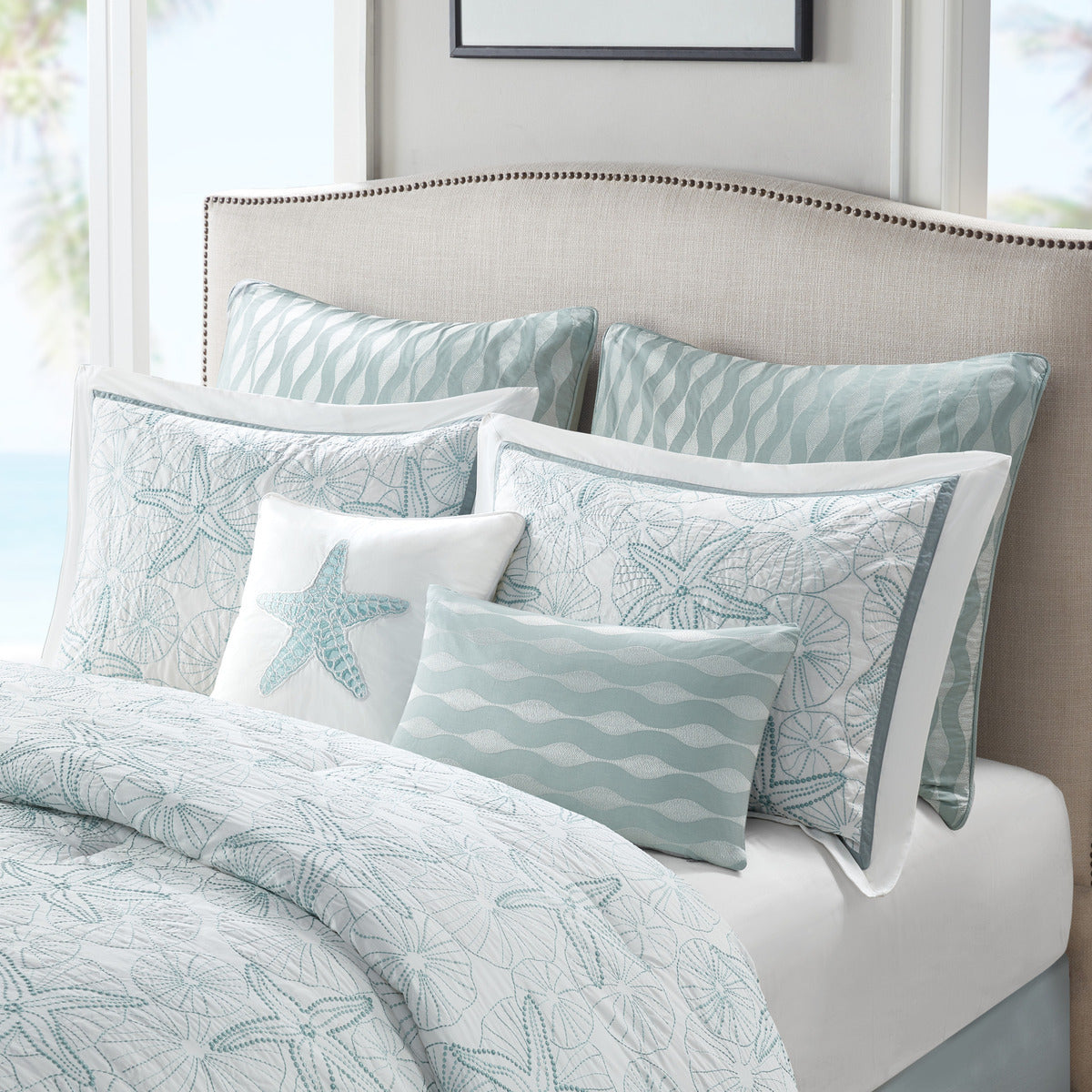 Duvet Cover Mini Set White King by HouseOfZazla