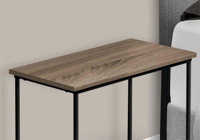 Accent Side Table, Narrow, Small, 2 Tier, Elegant Design by Unique Piece Furniture