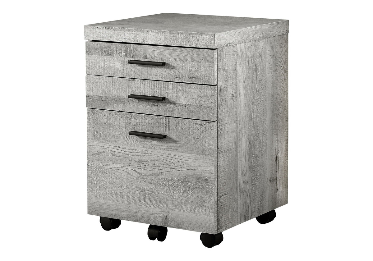 Rolling Mobile File Cabinet with Storage Drawers and Printer Stand - Wood, photo 7 of 12