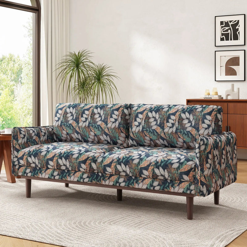 2 Seater Loveseat Sofa With Spacious Seating Area by HouseOfZazla