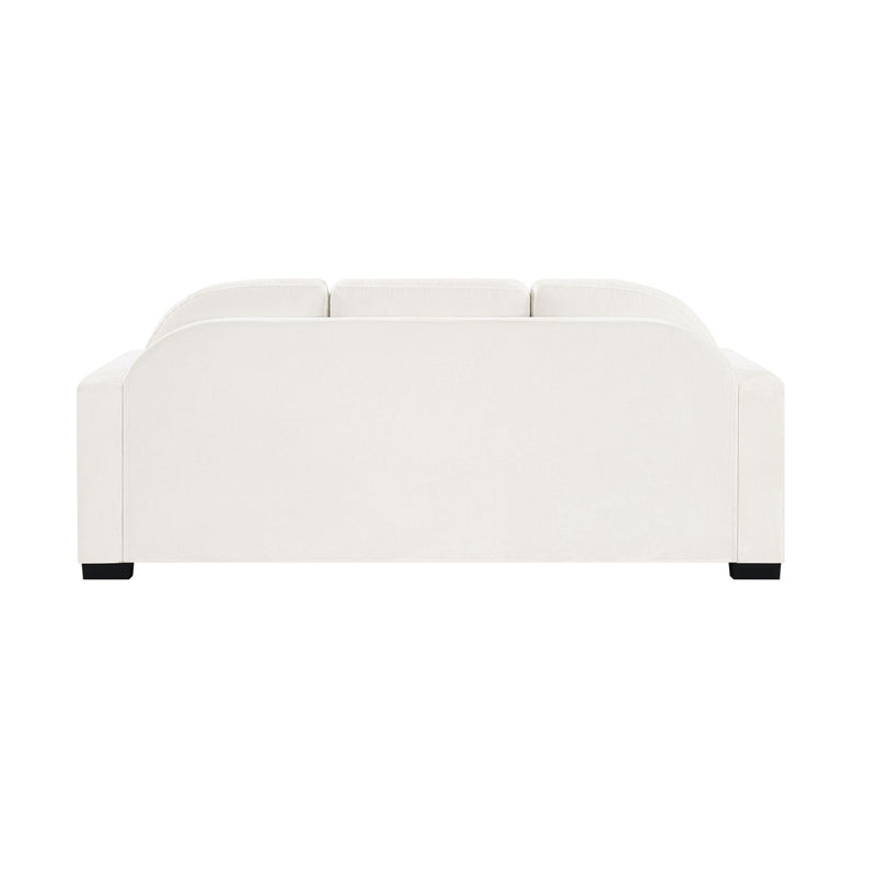 Modern 3 Seater Sofa With Curved Backrest by HouseOfZazla