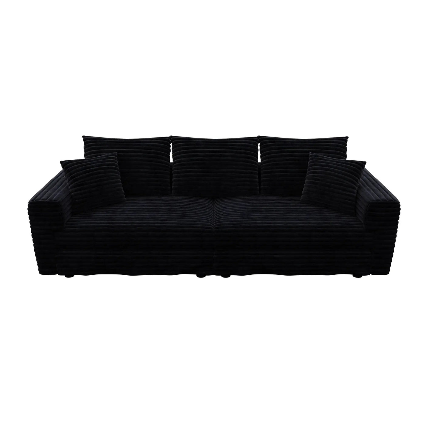 4 Seat Modern Comfy Upholstered Sofa Cloud Couch by HouseOfZazla