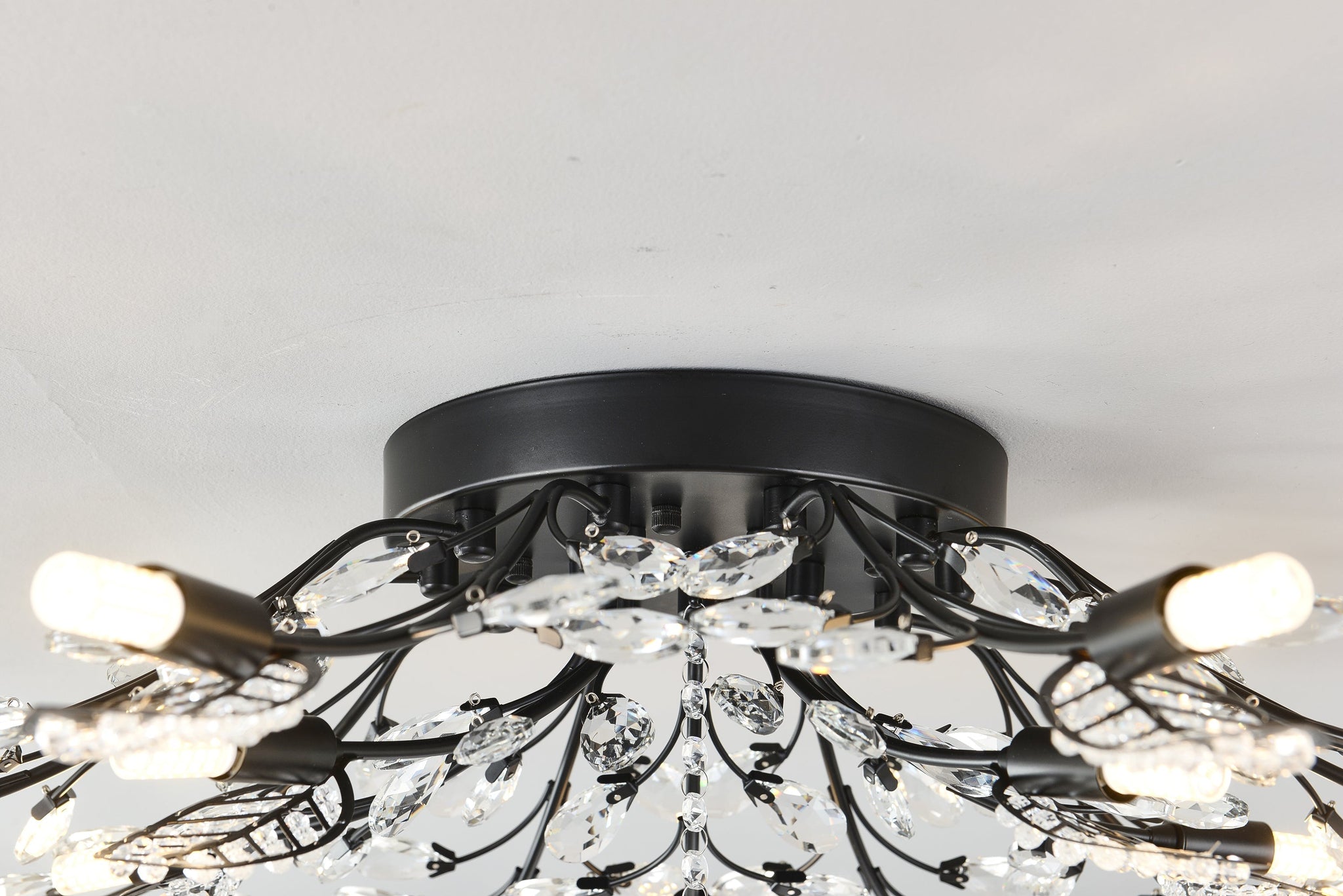 15-Light Chandelier Crystal Ceiling Lamp by HouseOfZazla