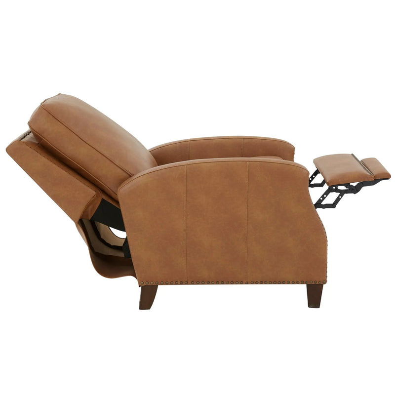 Jack - Push Back Recliner With Track Arms And Nailhead Accents by Unique Piece Furniture