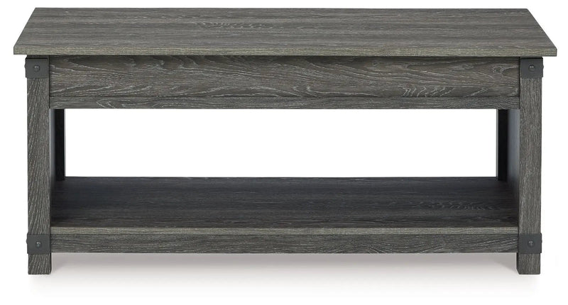 Freedan - Rect Lift Top Cocktail Table - Grayish Brown by Unique Piece Furniture