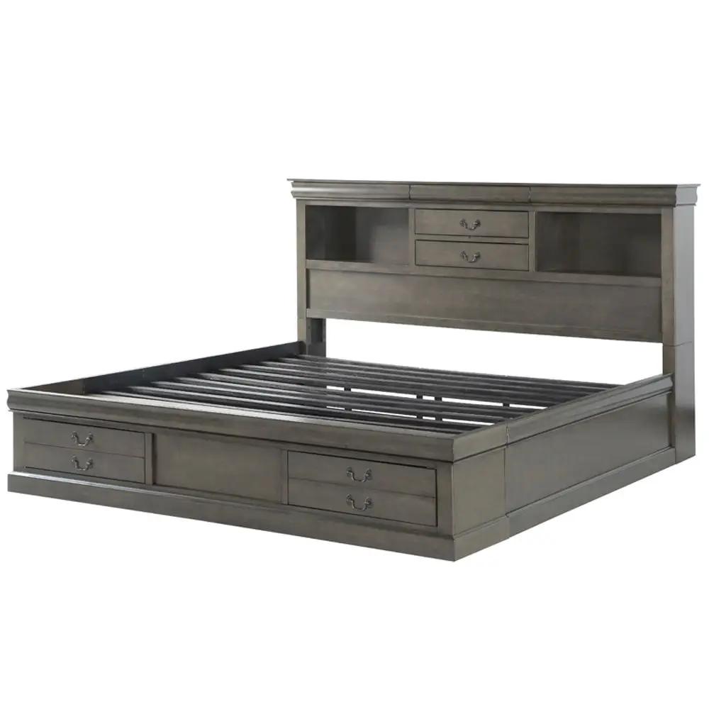 Louis Philippe III - Bed w/Storage by Unique Piece Furniture
