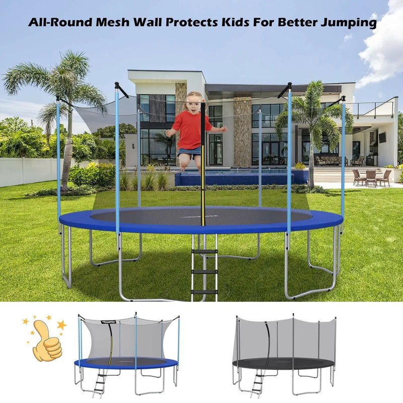 Replacement Weather-Resistant Trampoline Safety Enclosure Net-8 ft by DirectDeals