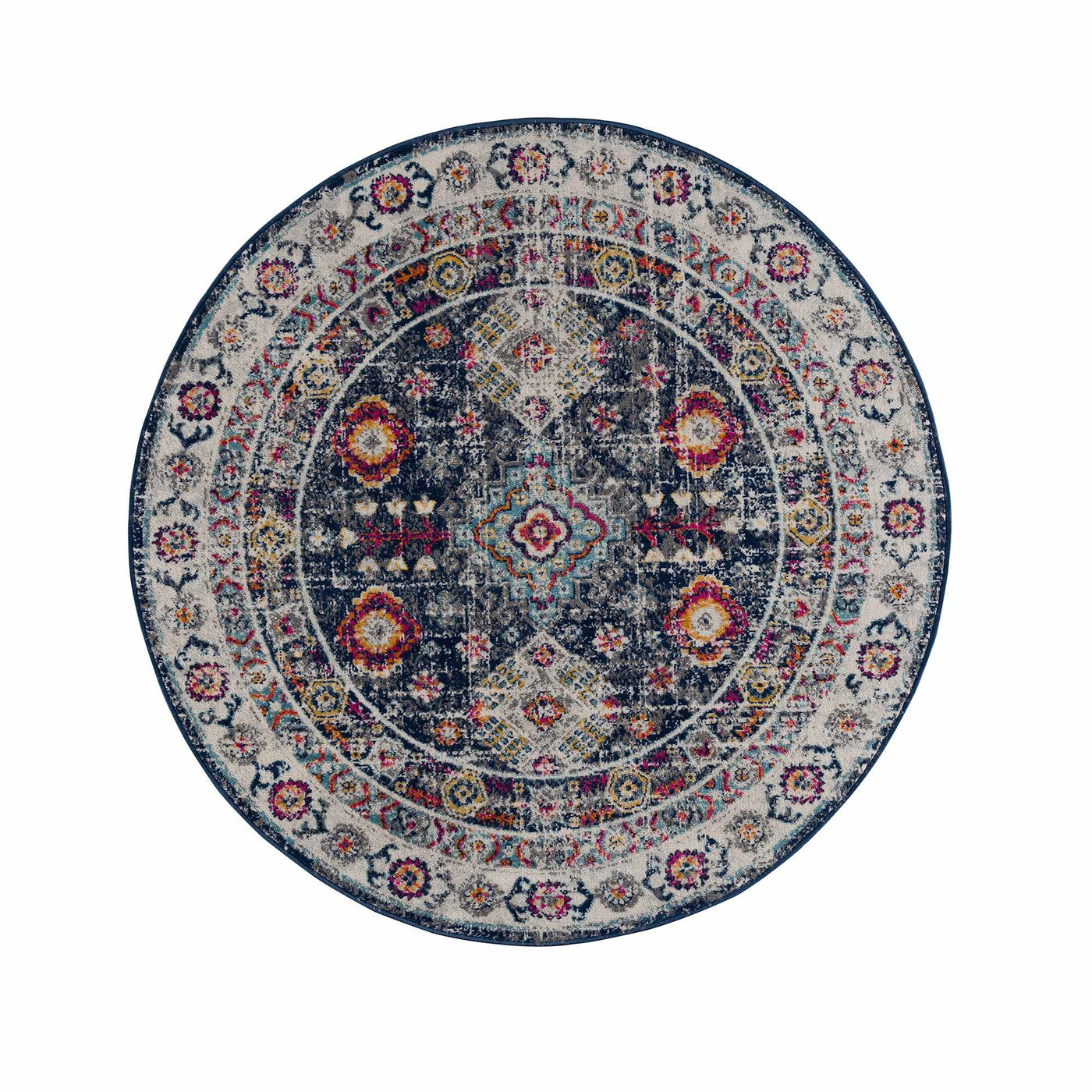 Tigrim 2307 Navy Rug - Clearance by Boutique Rugs