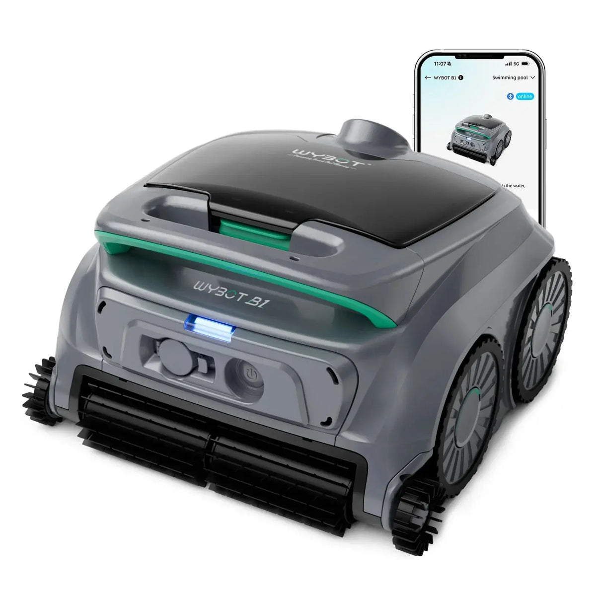 WYBOT B1 Cordless Robotic Pool Cleaner by WYBOT