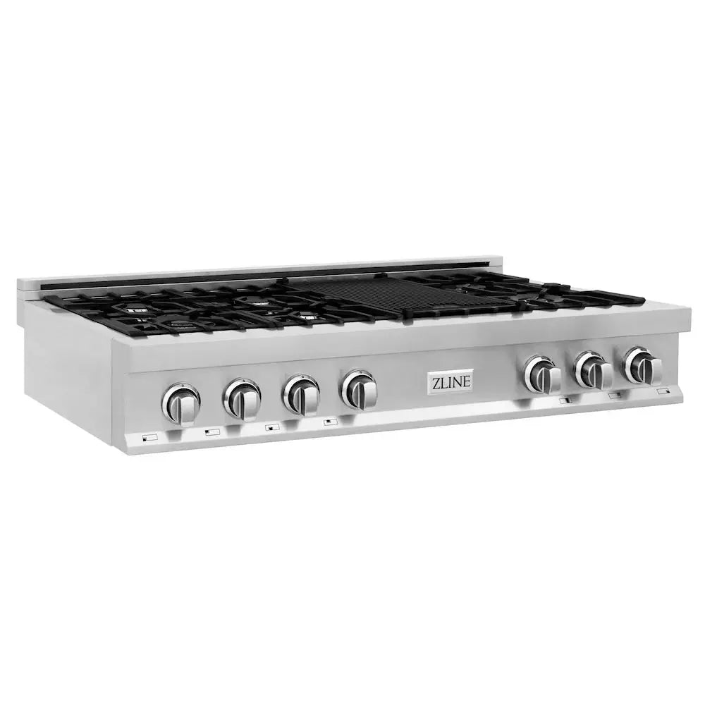 ZLINE 48" Bundle Range Top RT48 & Wall Oven AWS-30, 2KP-RTAWS48 by Farmhouse Kitchen and Bath
