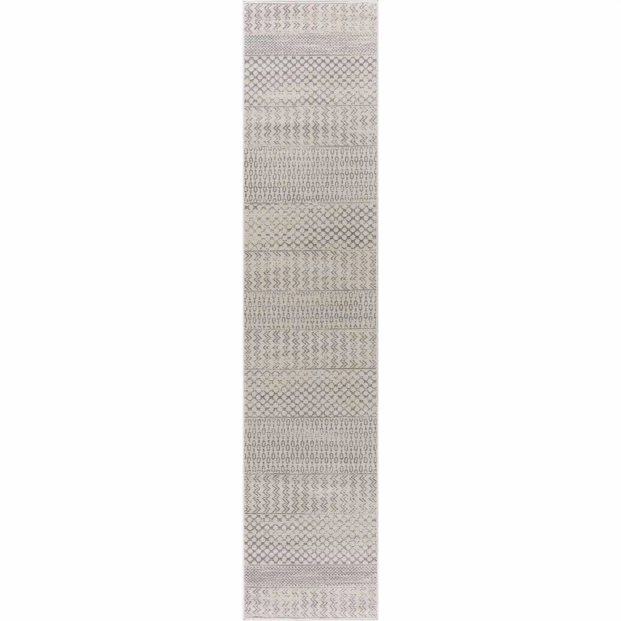 Tigri Aztec Ivory & Gray 2318 Area Rug - Clearance by Boutique Rugs
