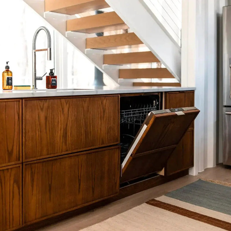 ZLINE Autograph 24" Dishwasher Stainless, Champagne Bronze DWVZ-24-CB by Farmhouse Kitchen and Bath