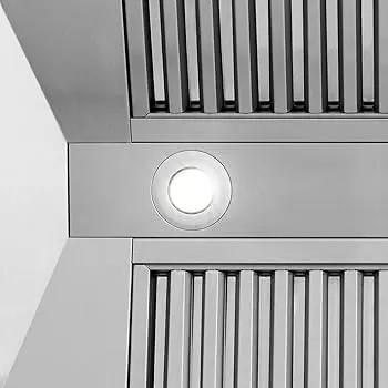 ZLINE 36" Autograph Stainless White Wall Range Hood 8654STX-WM-36, photo 2 of 3