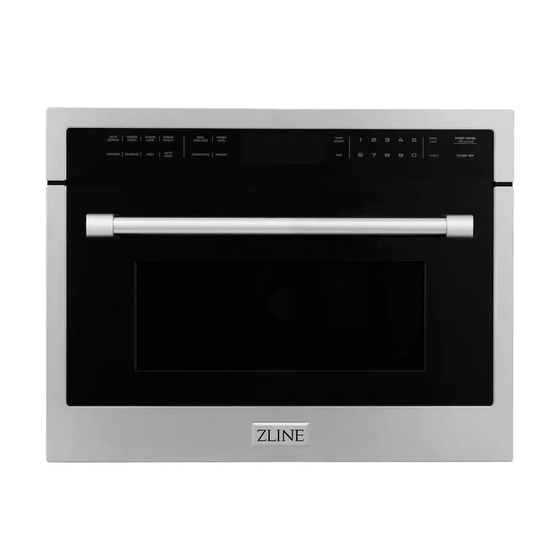 ZLINE 30" Oven ASW30 & Microwave MWO24 Bundle, 2KP-MW24-AWS30 by Farmhouse Kitchen and Bath