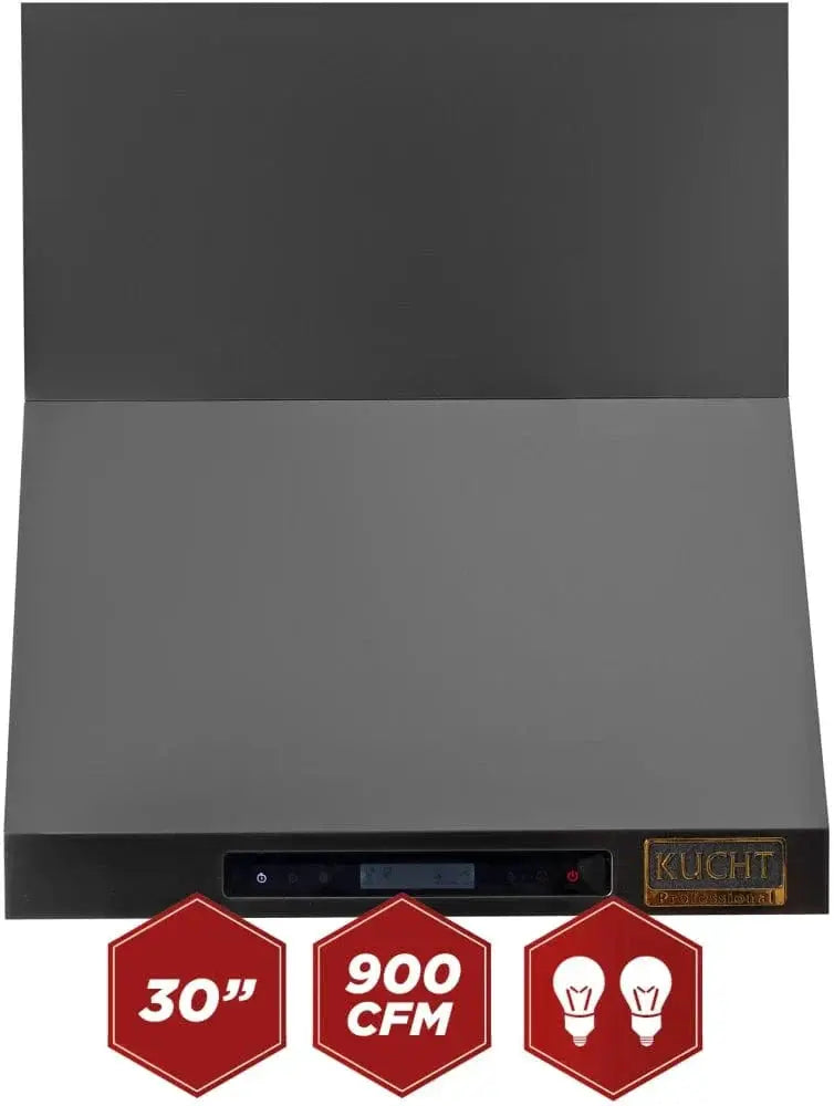 Kucht Gemstone™ 30" Wall Mount Range Hood KRH303A-C by Farmhouse Kitchen and Bath