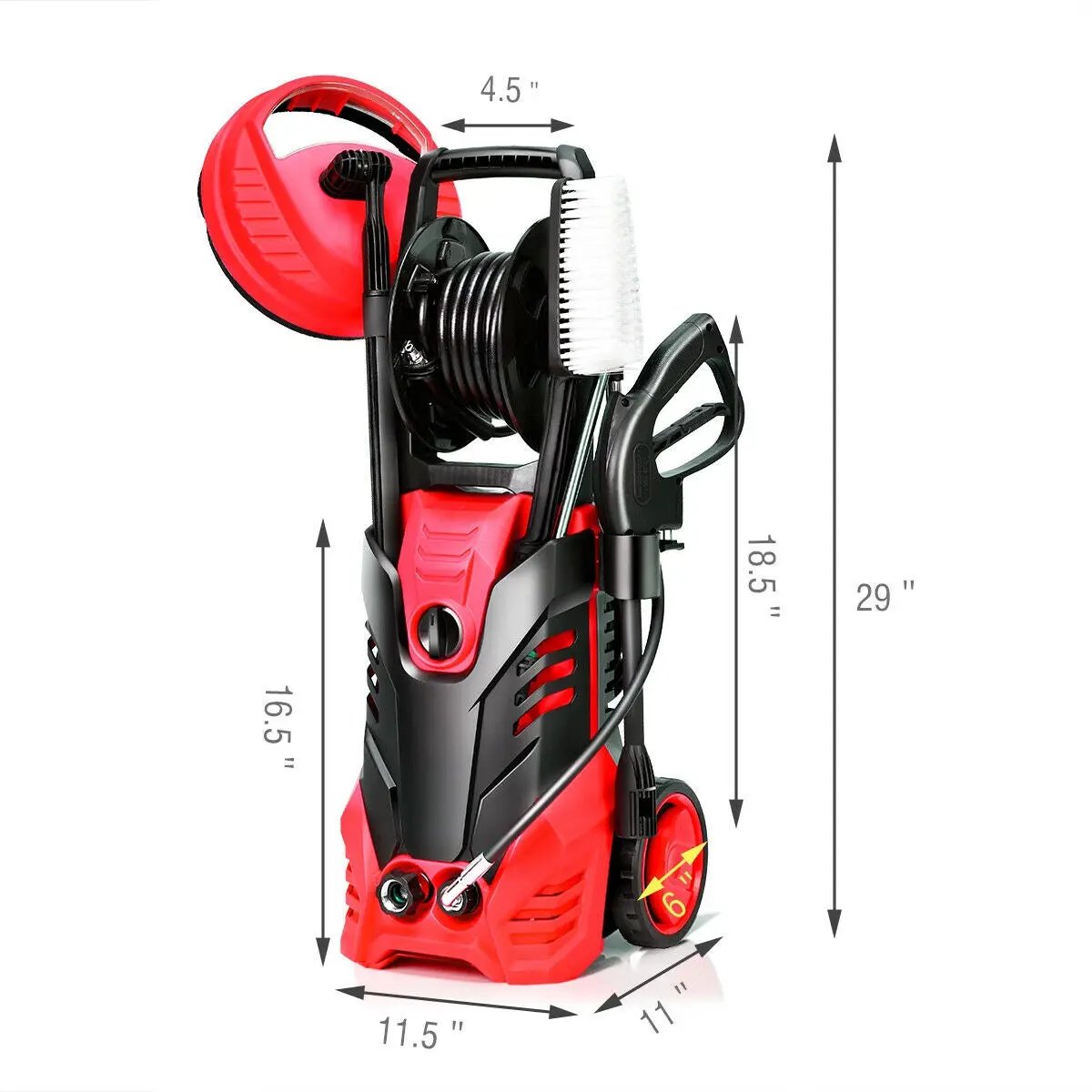 3000 PSI Electric High Pressure Washer With Patio Cleaner by DirectDeals