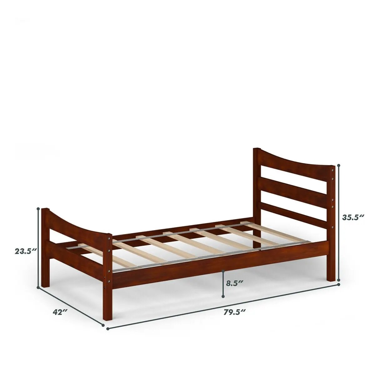 Twin Size Rustic by DirectDeals
