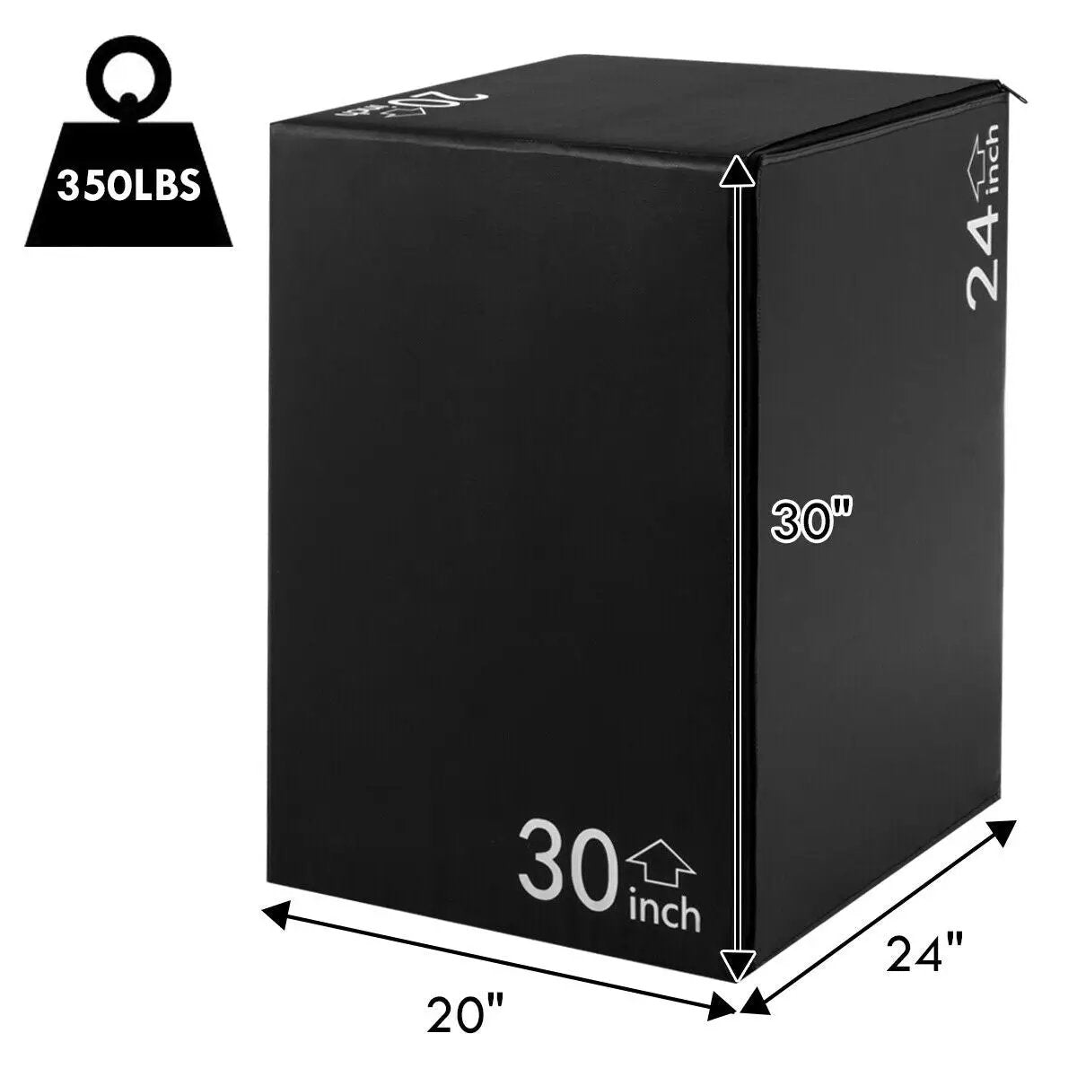 3-in-1 Foam Jumping Box for Jump Training by DirectDeals