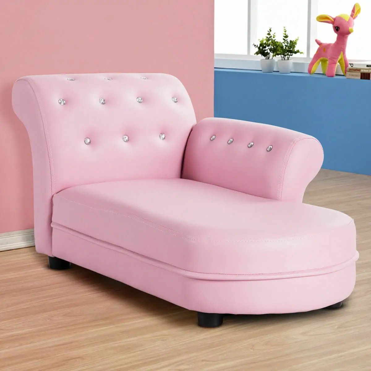 Armrest Relax Chaise Lounge Kids Sofa by DirectDeals