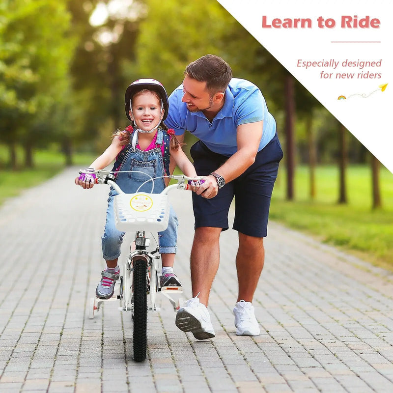 18 Inch Kids Adjustable Bike by DirectDeals