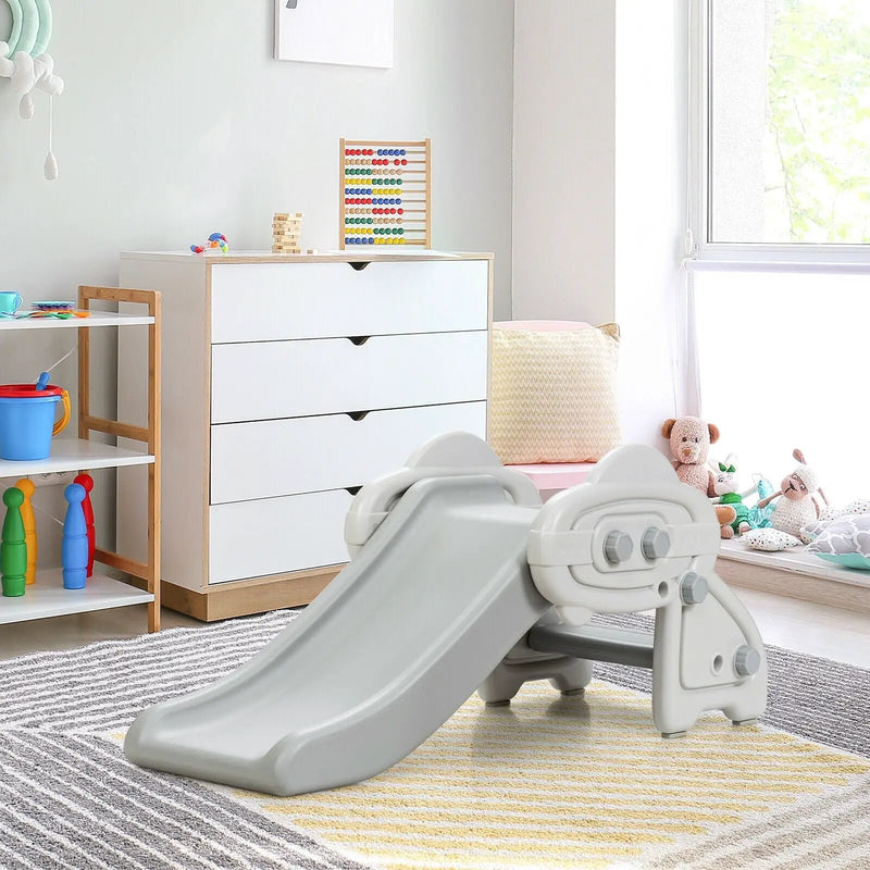 Freestanding Baby Mini Play Climber Slide Set with HDPE anf Anti-Slip Foot Pads by DirectDeals