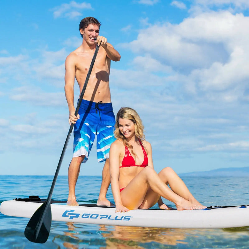 10 Feet Inflatable Stand Up Paddle Board with Carry Bag by DirectDeals