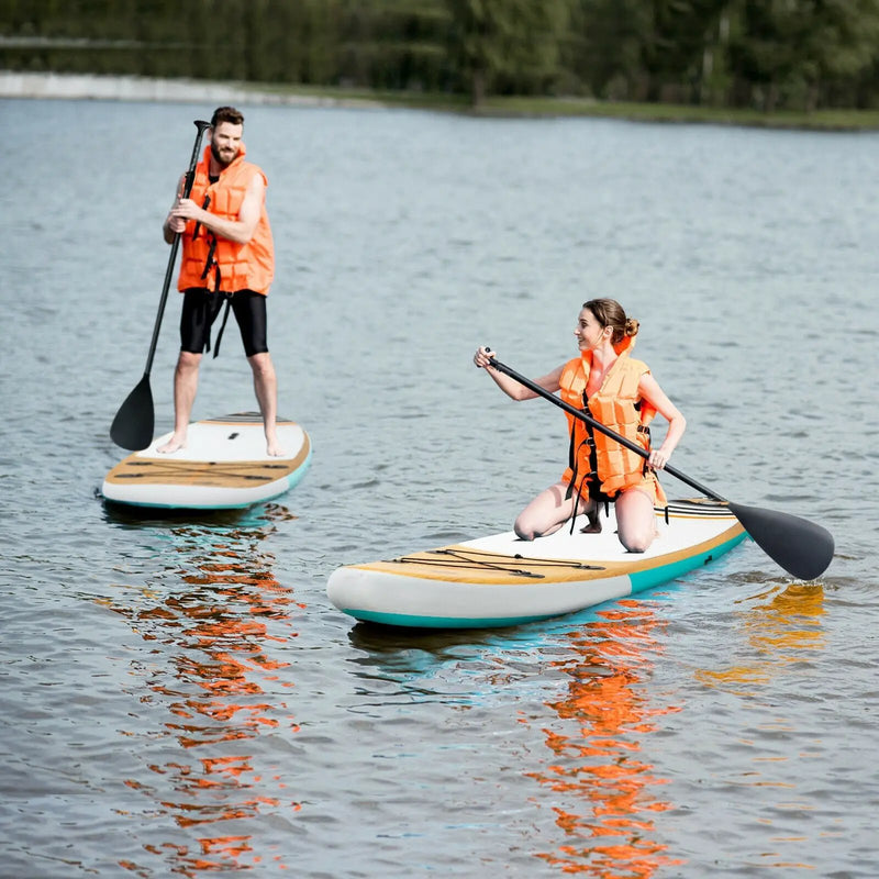 10' Inflatable Stand up Paddle Board Surfboard SUP with Bag by DirectDeals