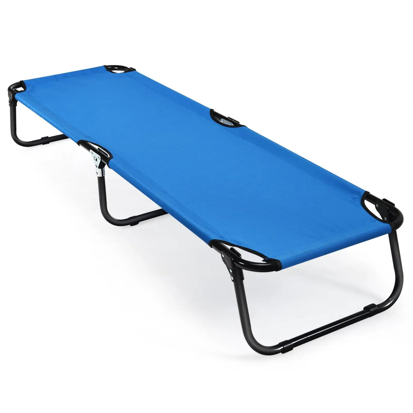 Outdoor Folding Camping Bed for Sleeping Hiking Travel by DirectDeals