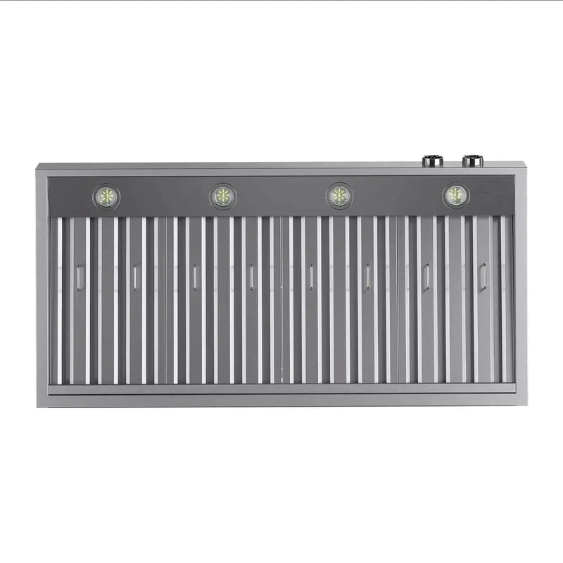 Kucht 48" Ducted Under Cabinet Range Hood Stainless Steel with Digital Controls KRH480-SS by Farmhouse Kitchen and Bath
