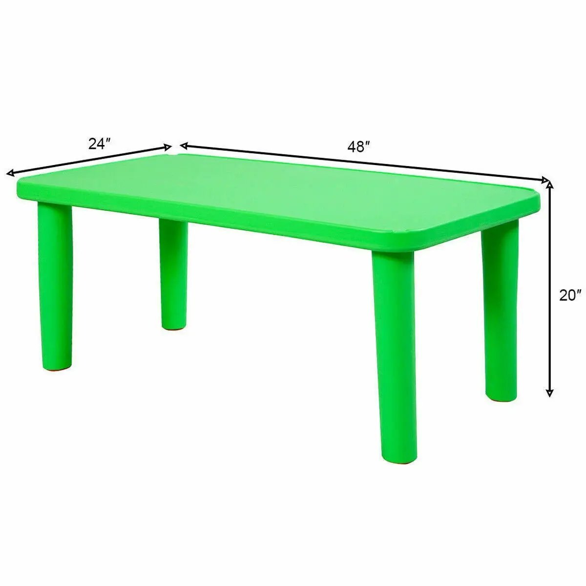 Kids Portable Plastic Activity Table for Home and School by DirectDeals