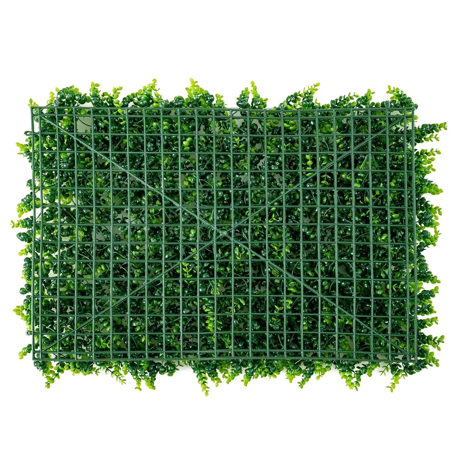12 Pieces 16 x 24 Inch Artificial Eucalyptus Hedge Plant Privacy Fence Panels by DirectDeals
