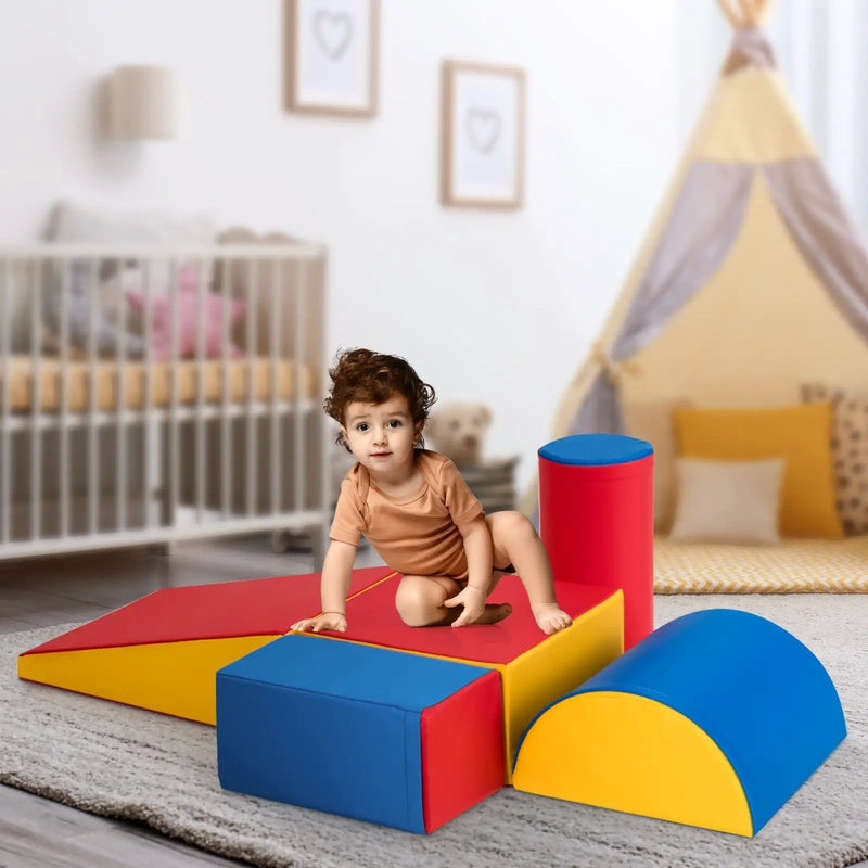 Crawl Climb Foam Shapes Playset Softzone Toy by DirectDeals