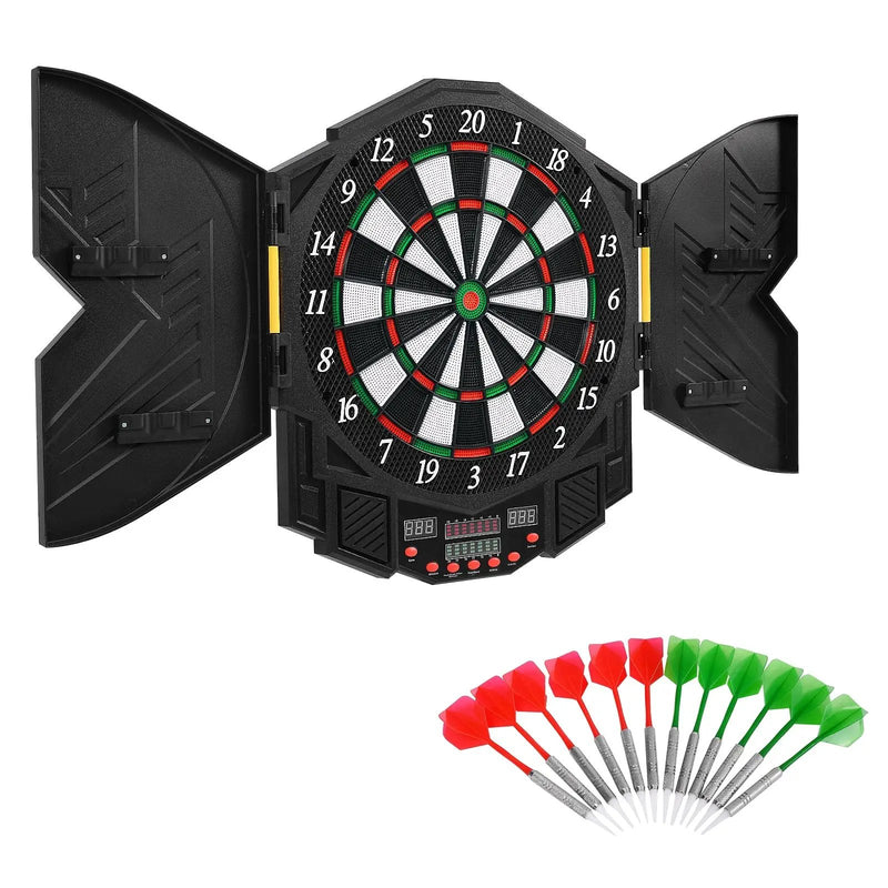 Professional Electronic Dartboard Set with LCD Display by DirectDeals