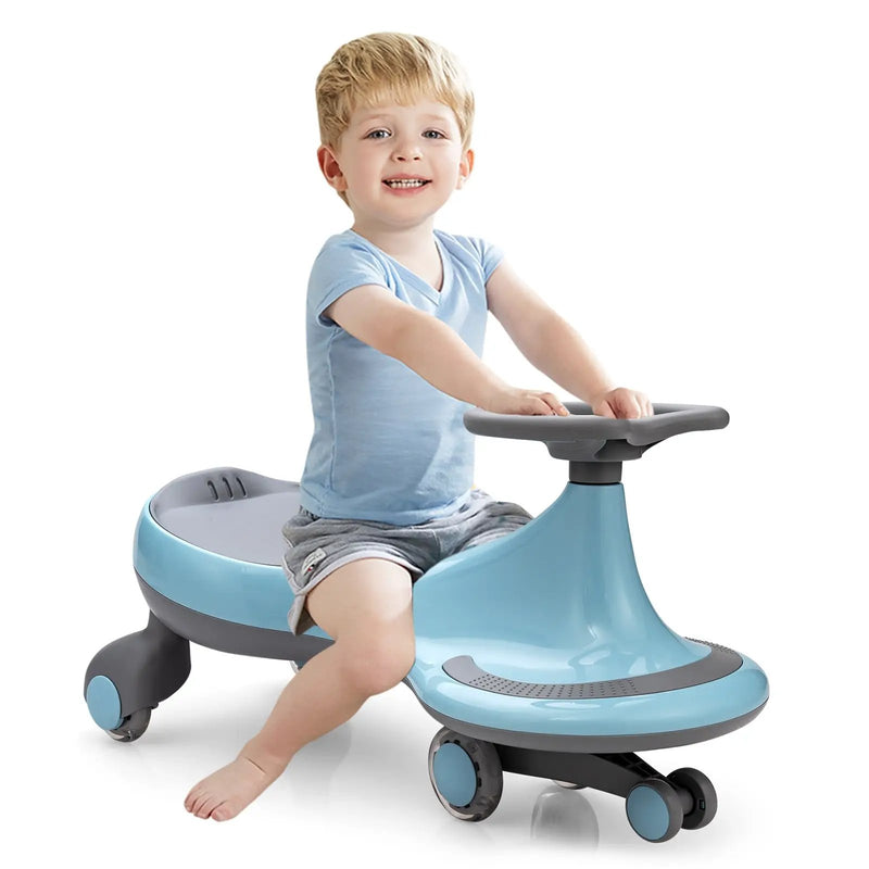 Wiggle Car Ride-on Toy with Flashing Wheels by DirectDeals