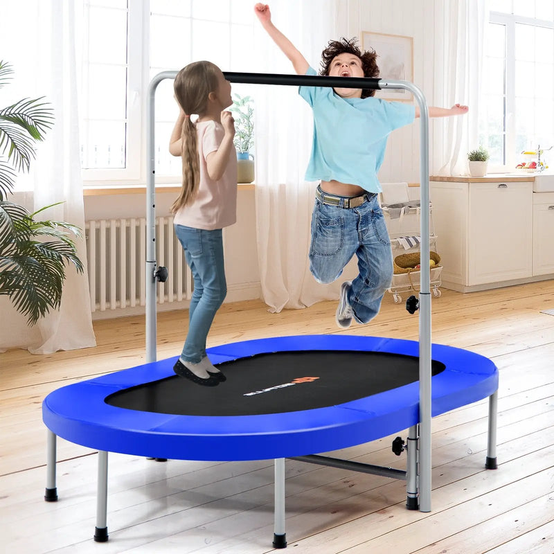 2-Person Foldable Mini Kids Fitness Rebounder Trampoline by DirectDeals