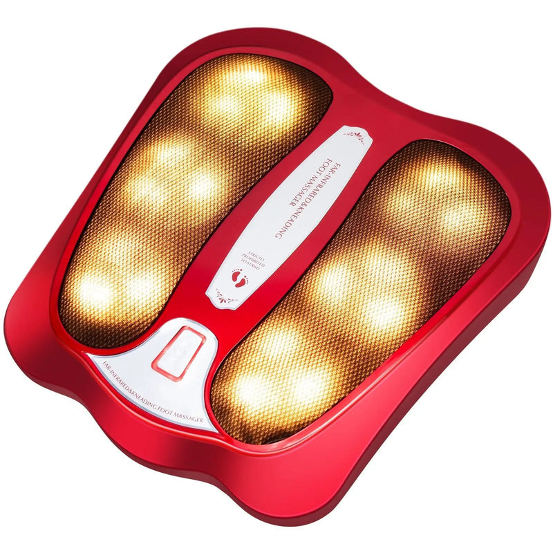 Shiatsu Heated Electric Kneading Foot and Back Massager by DirectDeals