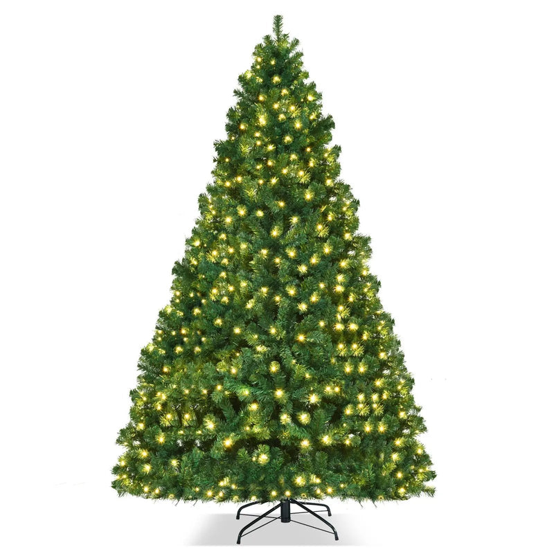 7 Feet PVC Artificial Christmas Tree with LED Lights by DirectDeals