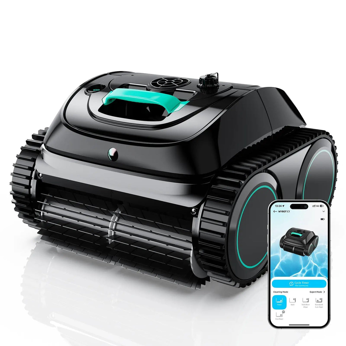 (2026 Upgrade) WYBOT C1 Cordless Robotic Pool Cleaner by WYBOT
