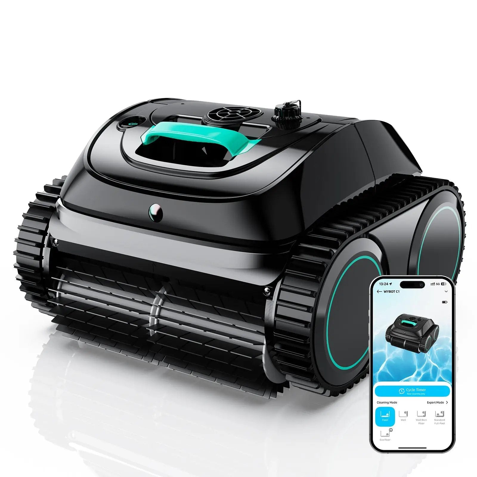 (2026 Upgrade) WYBOT C1 Cordless Robotic Pool Cleaner by WYBOT