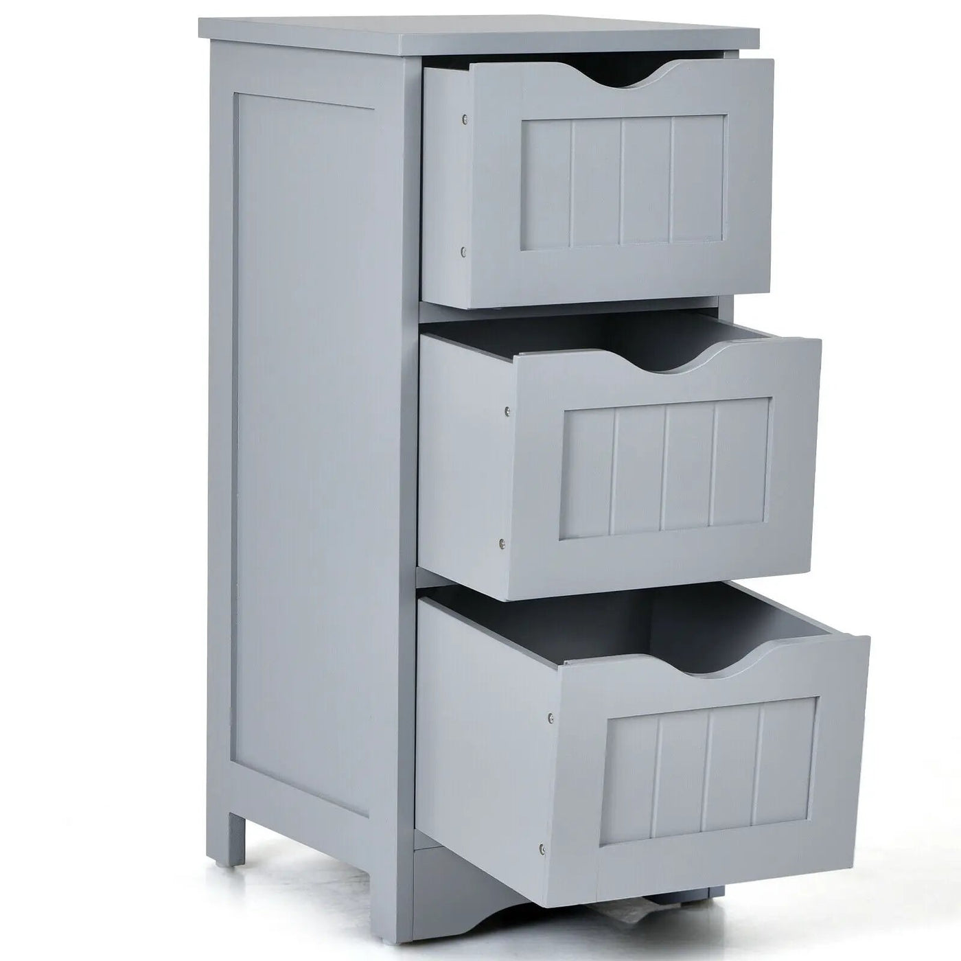 Bathroom Floor Freestanding Storage Organizer with 3 Drawers by DirectDeals