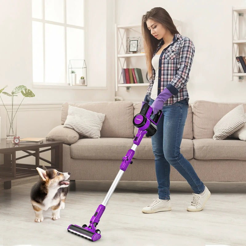 3-in-1 Handheld Cordless Stick Vacuum Cleaner with 6-cell Lithium Battery by DirectDeals