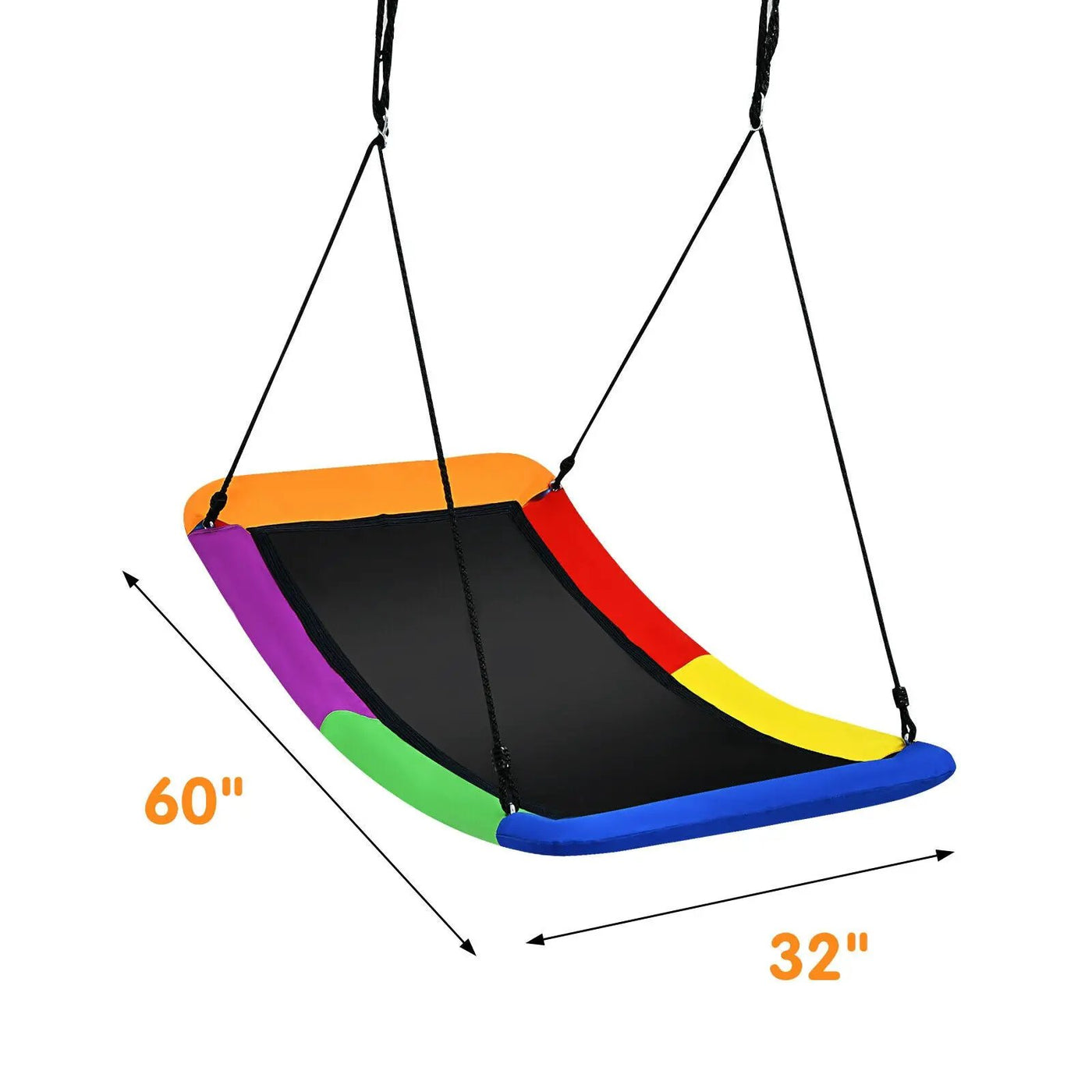 60 Inch Platform Tree Swing 700 lbs for Kids and Adults by DirectDeals