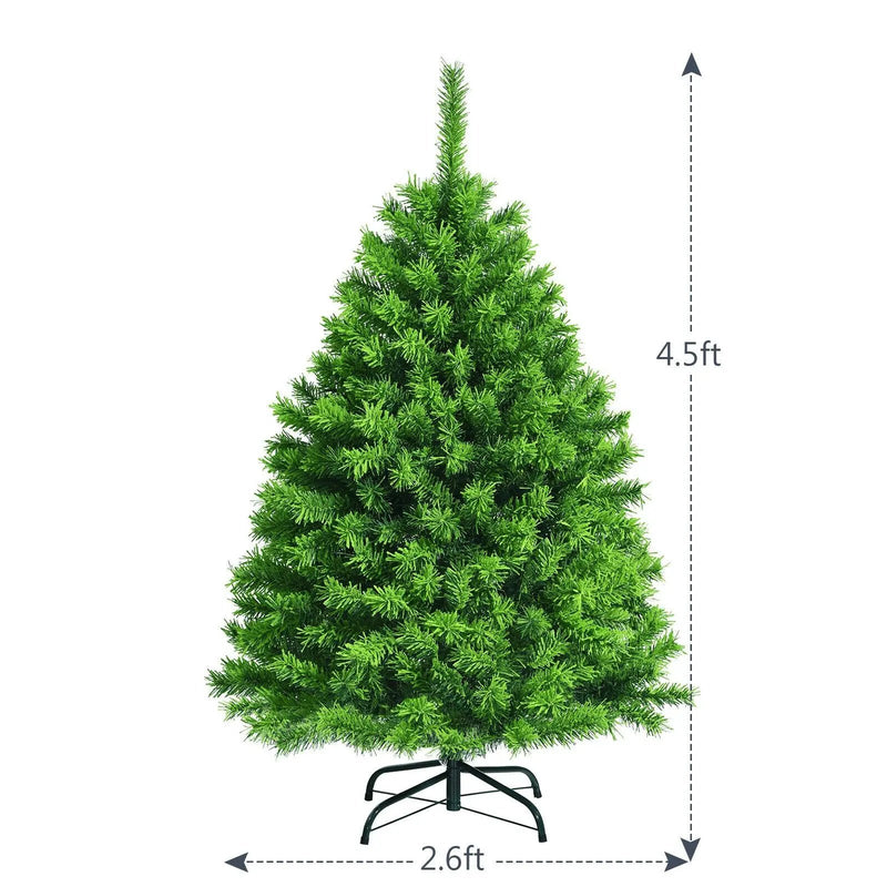 Snow Flocked Artificial Christmas Tree with Metal Stand by DirectDeals