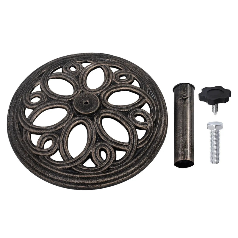 23 Pounds 17 3/4 Inch Round Umbrella Base Stand by DirectDeals