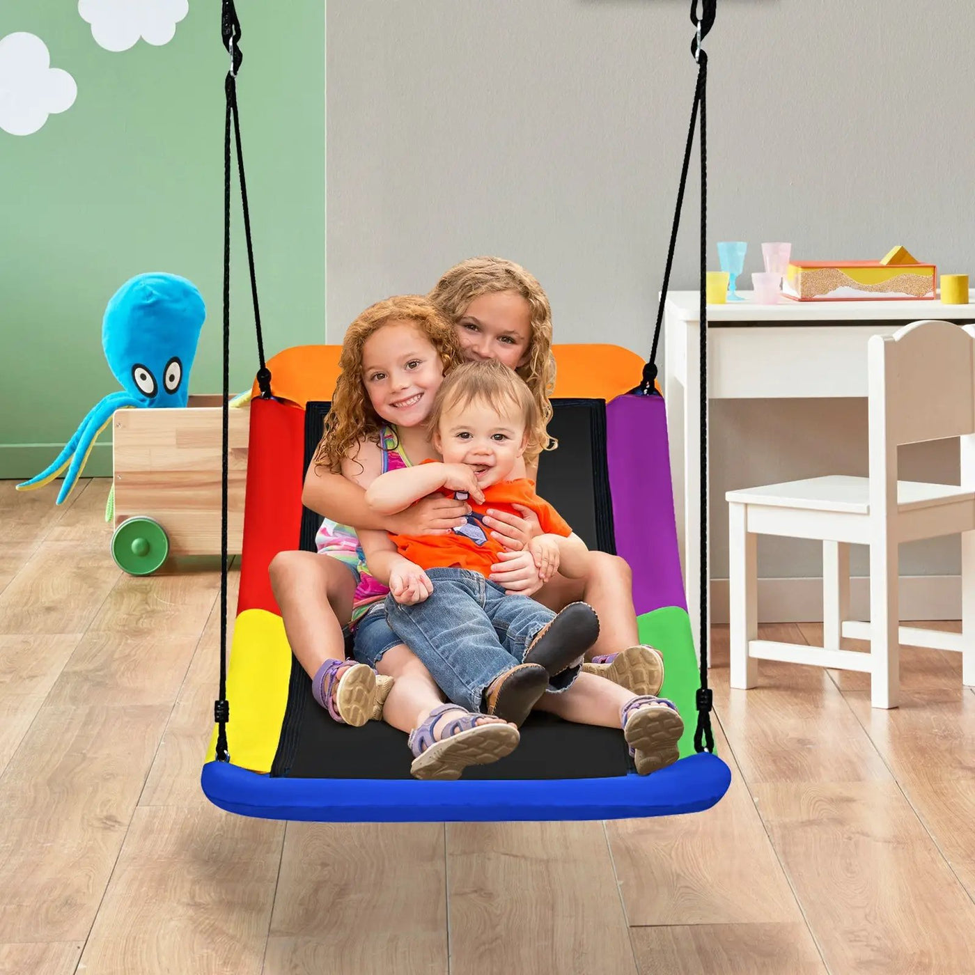 60 Inch Platform Tree Swing 700 lbs for Kids and Adults by DirectDeals