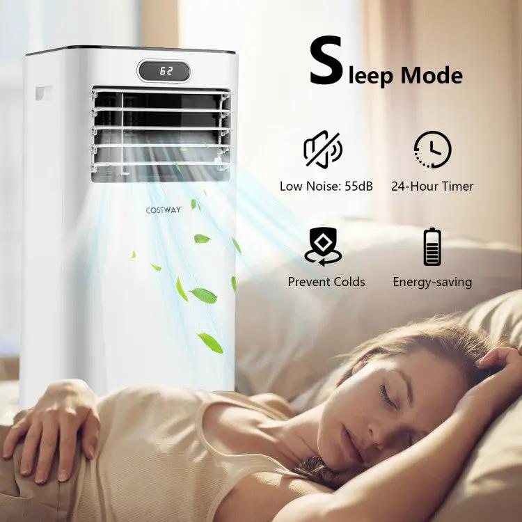 8000BTU 3-in-1 Portable Air Conditioner with Remote Control by DirectDeals