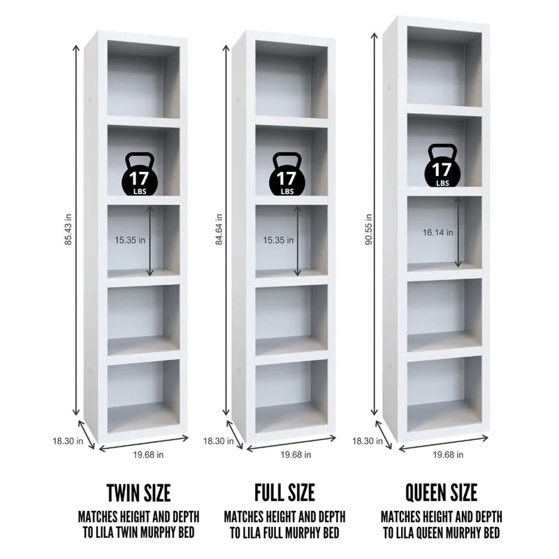 Black 84-in Tall Wooden Bookcase Shelf by Sharicks